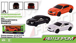 Машина р/к арт.  27040 (24шт) аккум.,1:24, Bently GT Supersport, короб. 20*9*7см