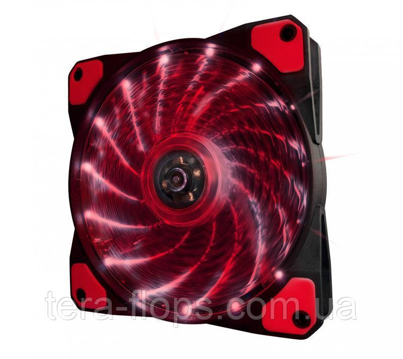 Вентилятор Frime Iris LED Fan 15LED Red OEM (FLF-HB120R15BULK) (D)