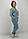 Теплий жіночий світшот голубого кольору на флісі  XL, XXL, 3XL сезон ОСІНЬ/ЗИМА, фото 5