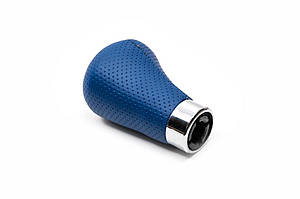 BMW E34 Ручка КПП ОЕМ (шкірзам, темносиня перфорація) TMR Ручки КПП БМВ 5 Серія E34