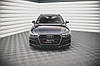 Сплітер Audi A4 B9 тюнінг елерон обвіс переднього бампера (V1), фото 5