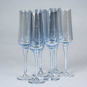 Набір келихів для шампанського "Азуріт" 6 шт 18434-012 VE