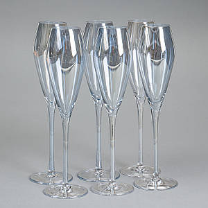 Набір келихів для шампанського "Кіаніт" 6 шт 18434-011 VE