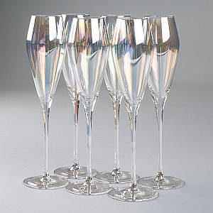 Набір келихів для шампанського "Іній" 6 шт 18434-012 VE