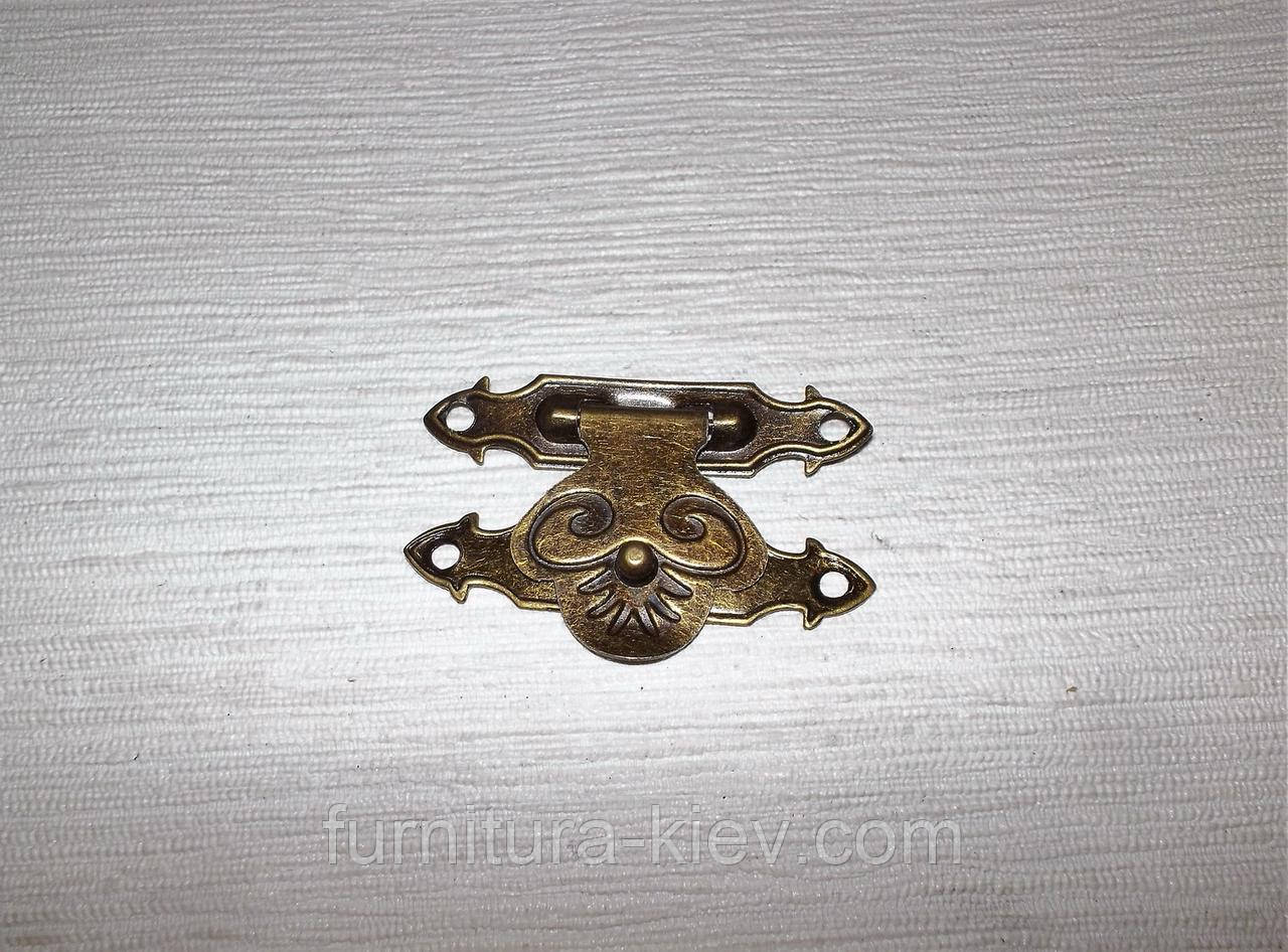 Замок антик. 37х24мм, фото 1