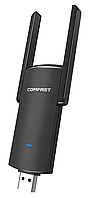 USB 3.0 WiFi Comfast CF-924AC RTL8812BU 2.4/5.8Ггц 1300 Мбит/с адаптер - сетевая беспроводная карта