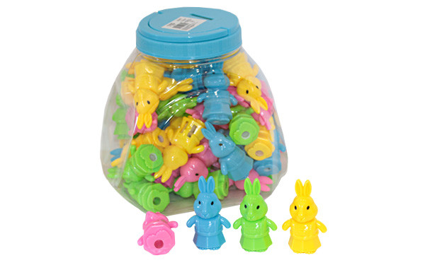 Стругачка Зайчики 4 кольори арт. YF8088, фото 1