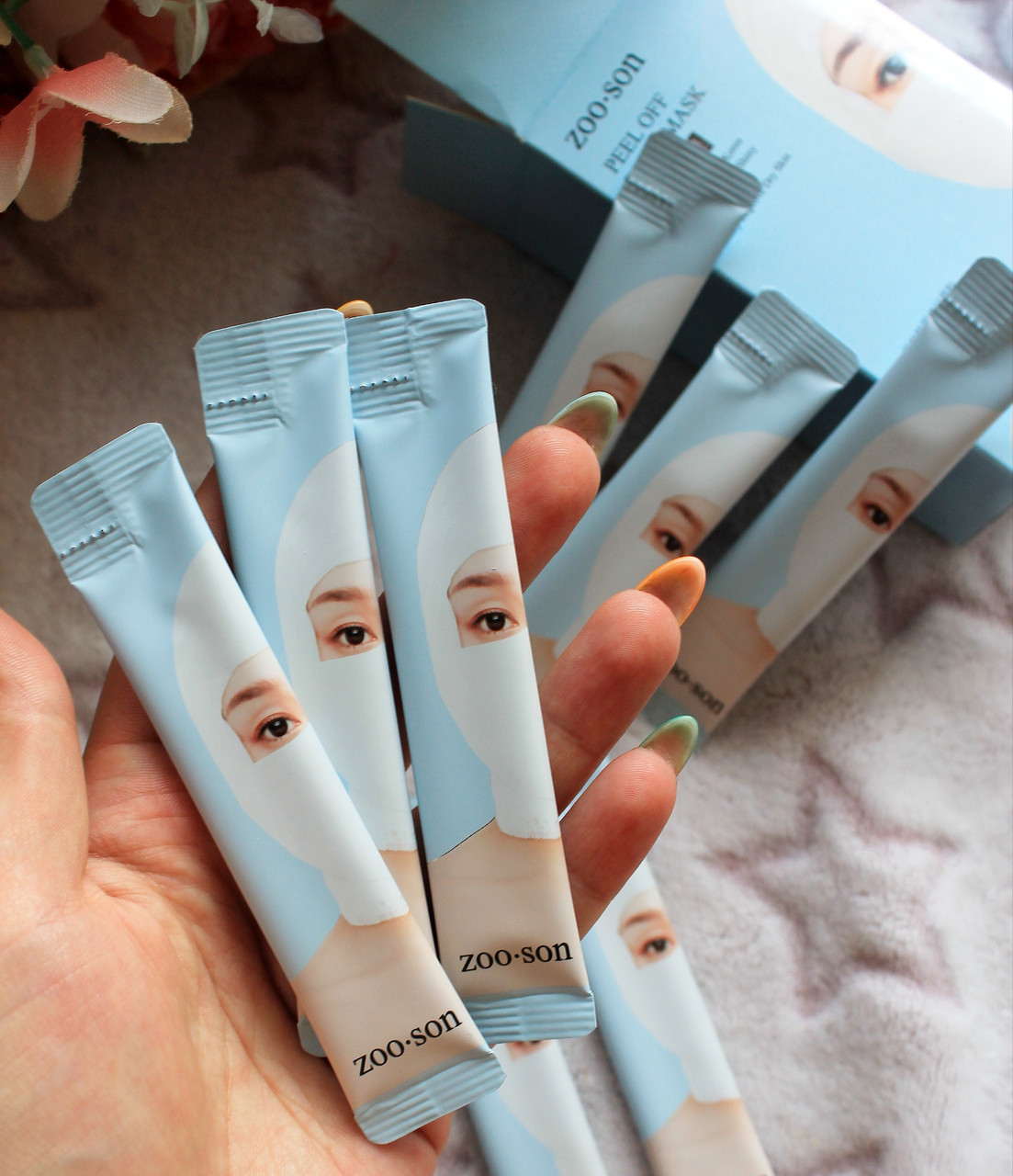 Очищаюча маска плівка Zoo:Son Nicotinamide Peal Mask of 4 ml