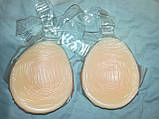 Силіконова накладна груди на бретелях, груди-ексопротез 0,8 кг. Силіконові накладні груди 2-3р, фото 8