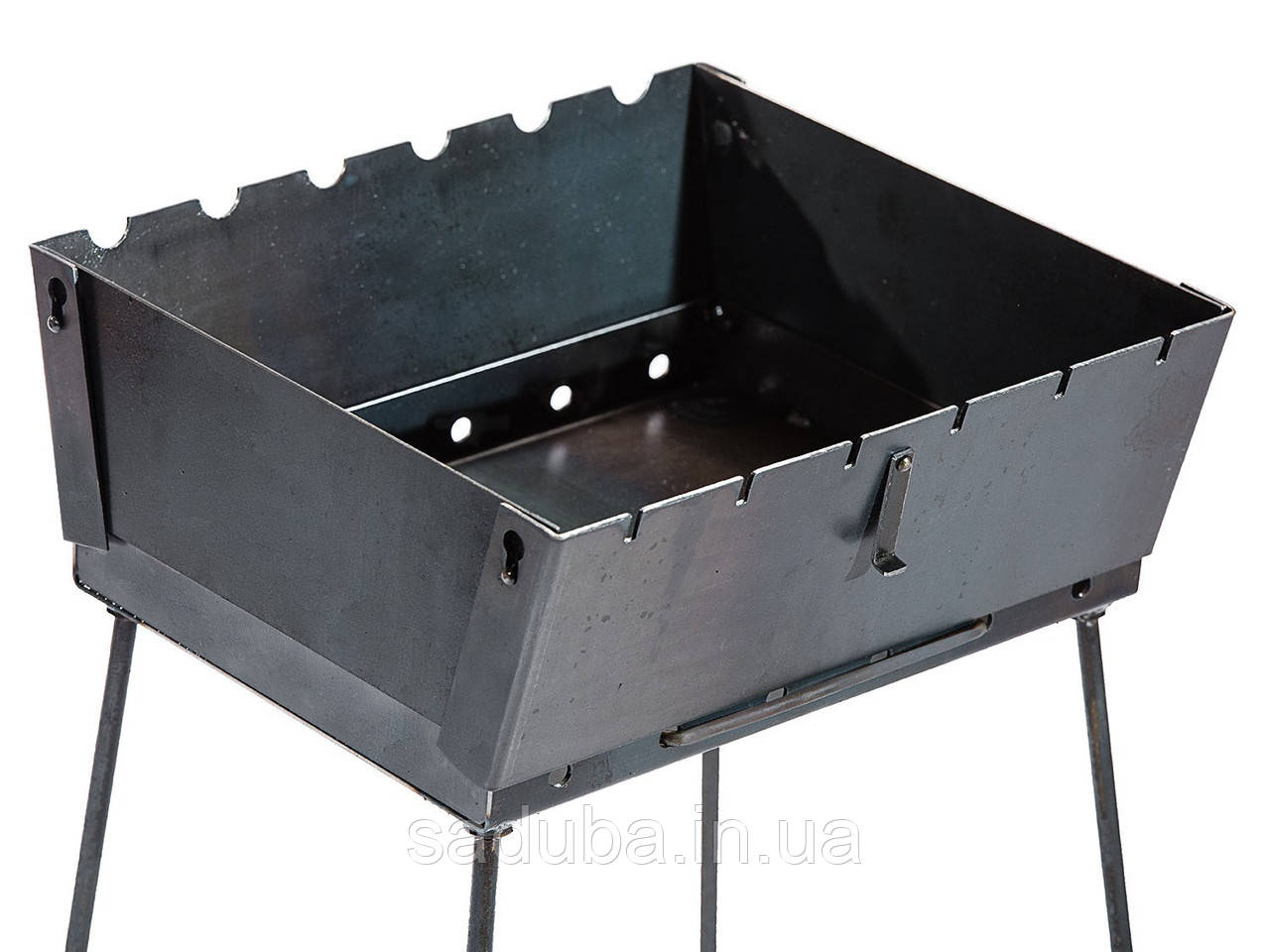 Мангал валіза на 6 шампурів, 2 мм,5.5 кг