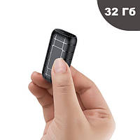 Диктофон миниатюрный с активацией голосом Yescool A50+, SD до 20 дней записи с клипсой и магнитом 32 Гб