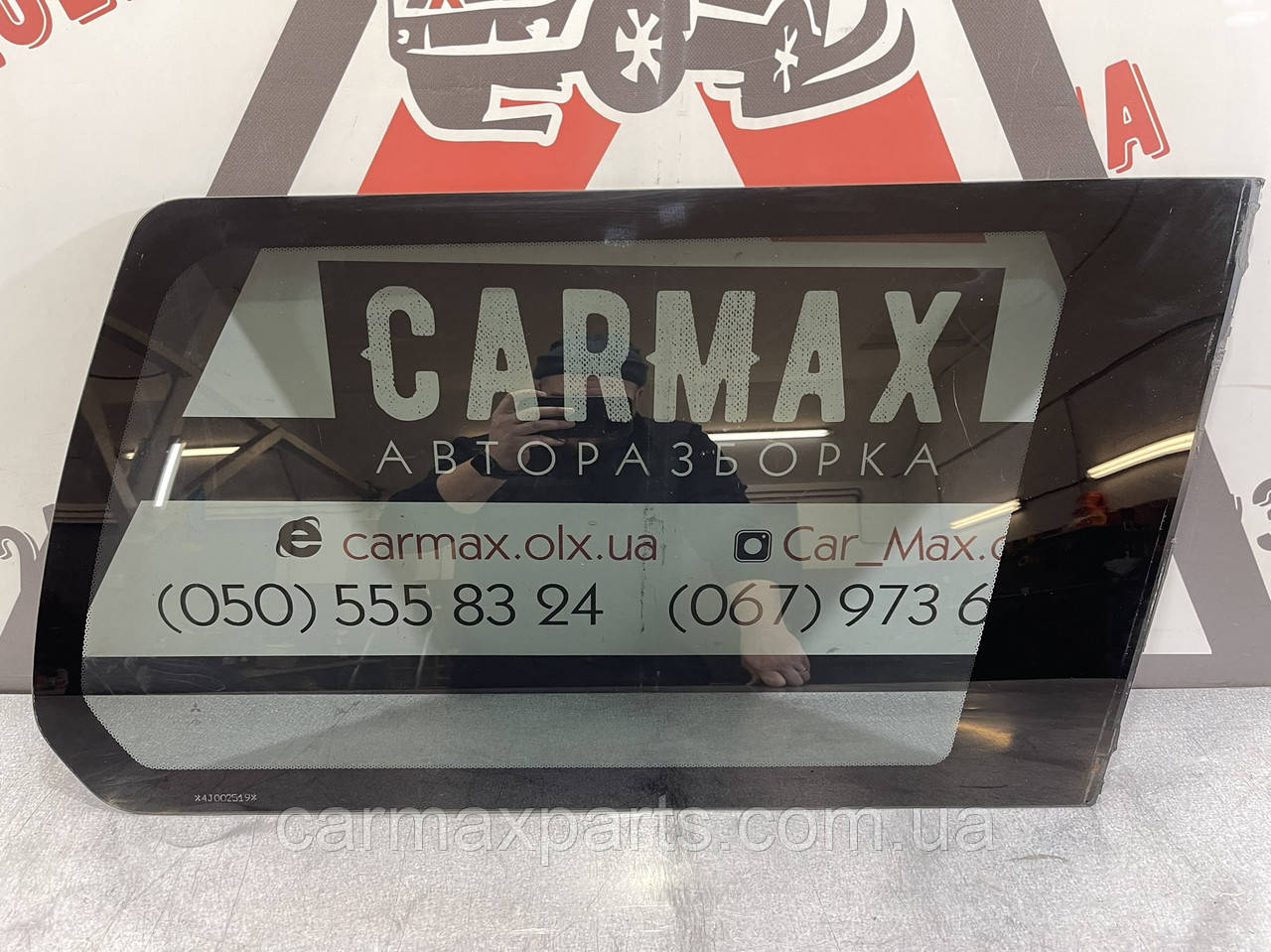 Скло багажника бічне праве Mitsubishi Pajero Sport 1 1997-2008 MR245134, фото 1