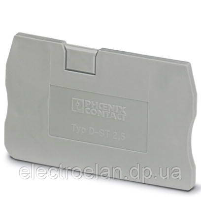 Кінцева кришка D-ST 2,5 3030417 Phoenix Contact