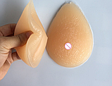 Силіконовий протез для грудей. Протез молочної залози силіконовий після мастектомії 200 г/шт., фото 5
