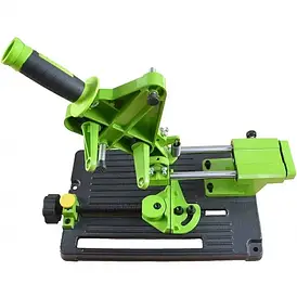 Стійка для болгарка (ушм) 125 мм з протяжкою beking bg-612508 (чавунна станина, посилені напрямні)