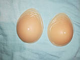 Силіконовий екзопротез для грудей.Протез молочної залози силіконовий після мастектомії 400 г/шт., фото 3