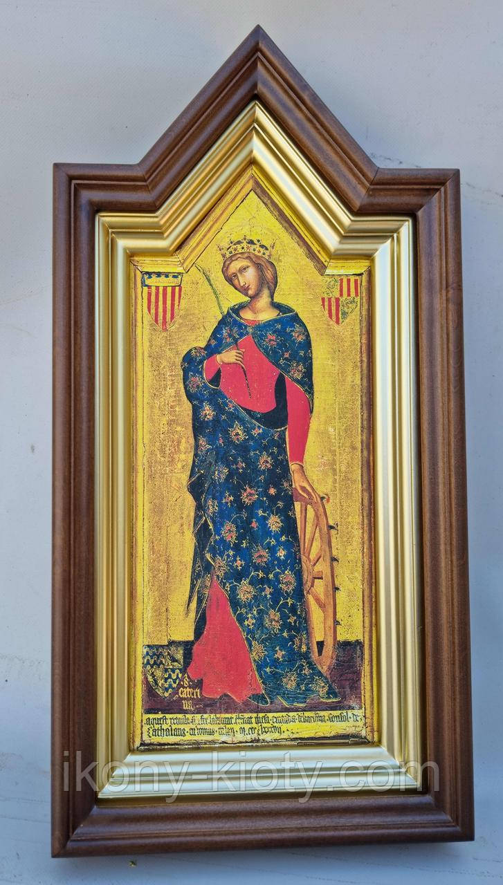 Кіот готичний з внутрішньою рамою під золото для ікони