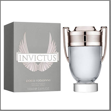 Paco Rabanne Invictus туалетна вода 100 ml. (Пако Рабан Інвіктус), фото 2