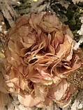 Штучний квітка гортензія кремова Goodwill, фото 3