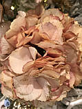 Штучний квітка гортензія кремова Goodwill, фото 6
