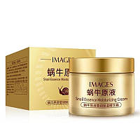 Зволожувальний крем для обличчя з муцином равлика Snail Essence Moisturizing Cream Images, 50 г