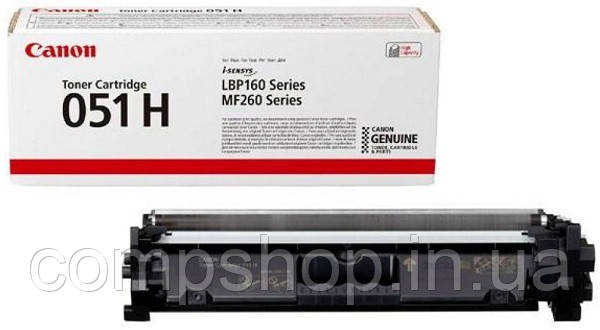 Картридж Canon 051H  (MF269dw/267dw/264dw)  4.1kpg  Black (2169C002) (код 103985)
