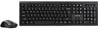 Клавіатура+миша Gembird KBS-WM-03-UA Black Wireless (код 109808)