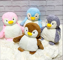 Плед дитяча іграшка пінгвін 3в1