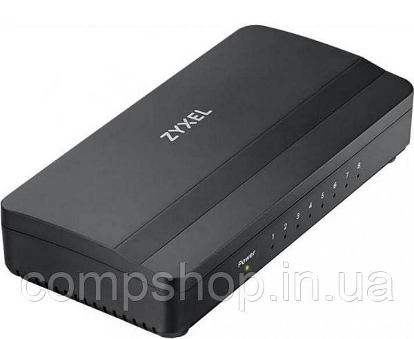 Комутатор Zyxel GS-108S v2 (8xGE, пластик. корпус) (код 113456), фото 1