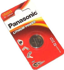 Батарейка CR2025  Panasonic Lithium блістер, 1 шт (CR-2025EL/1B) (код 124687)