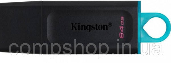 Накопичувач USB Flash drive    64GB  Kingston DataTraveler Exodia (Black + Teal) (USB3.2 Gen 1) (DTX/64GB), фото 1
