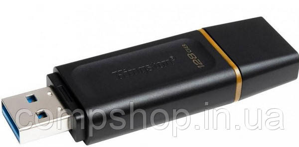 Накопичувач USB Flash drive   128GB  Kingston DataTraveler Exodia  (Black + Yellow) (USB3.2 Gen 1) (DTX/128GB), фото 1