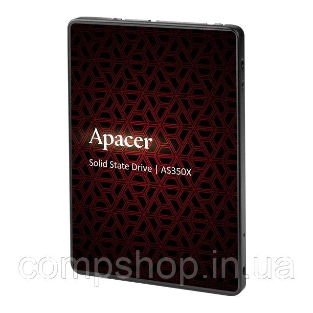 Твердотільний диск 2.5"   512GB  Apacer AS350X  (SATA 6Gb/s, 540/560 MB/s)  (AP512GAS350XR-1) (код 125889), фото 1