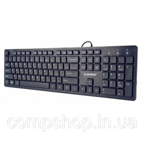 Клавіатура Gembird KB-MCH-03-UA Black USB (код 116961)