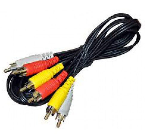 Шнур 3RCA-3RCA 1.5м, фото 1