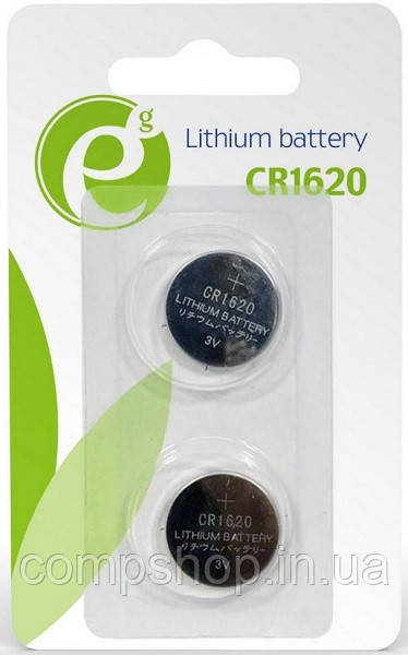 Батарейки CR1220 EnerGenie EG-BA-CR1220-01 Lithium BL (2шт) (код 110281), фото 1