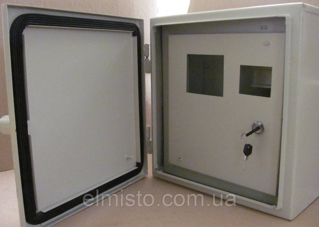 Щит ЩРА-1-3 вуличний антивандальний для однофазних електролічильників ...