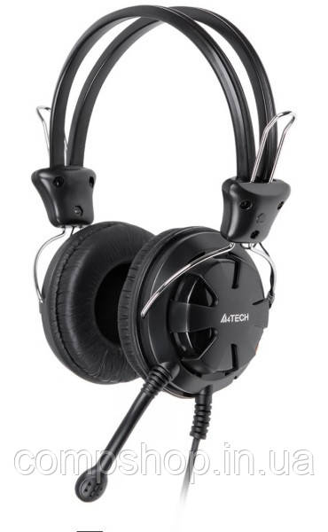 Навушники / Гарнітури Навушники з мікрофоном A4-Tech HS-28-1 (Black)  (код 91822)