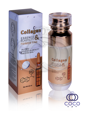 Основа під макіяж вирівнювальна Collagen Essence Elasticity&Ptimer Fine з колагеном 40 мл