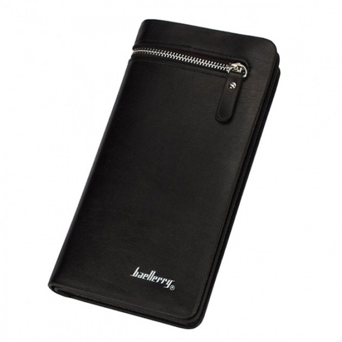 Мужской кошелек клатч портмоне барсетка Baellerry 618 business Чёрный - фото 2 - id-p1526577063