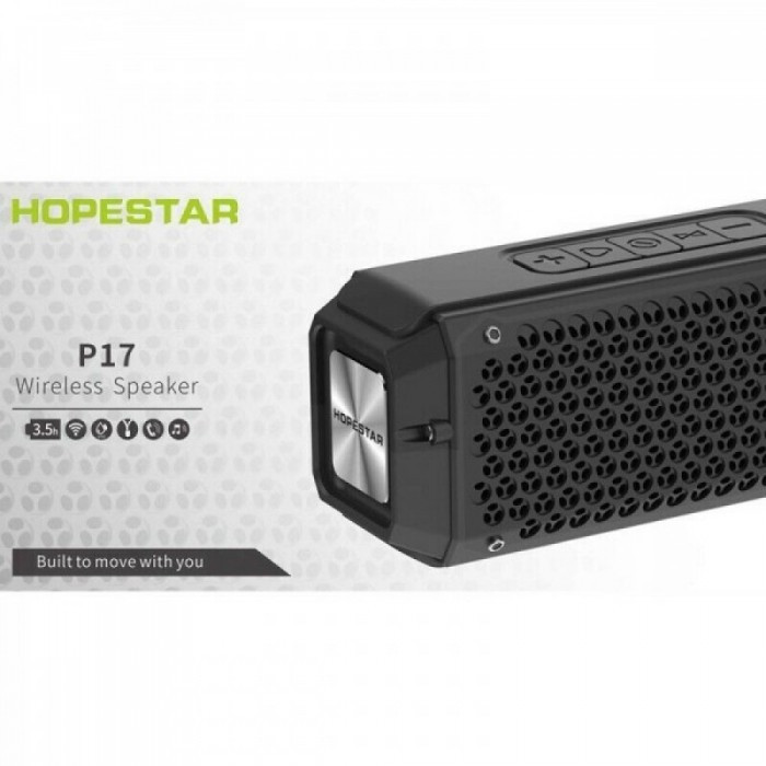 Портативная bluetooth колонка спикер Hopestar P17 Чёрный - фото 7 - id-p1526581090