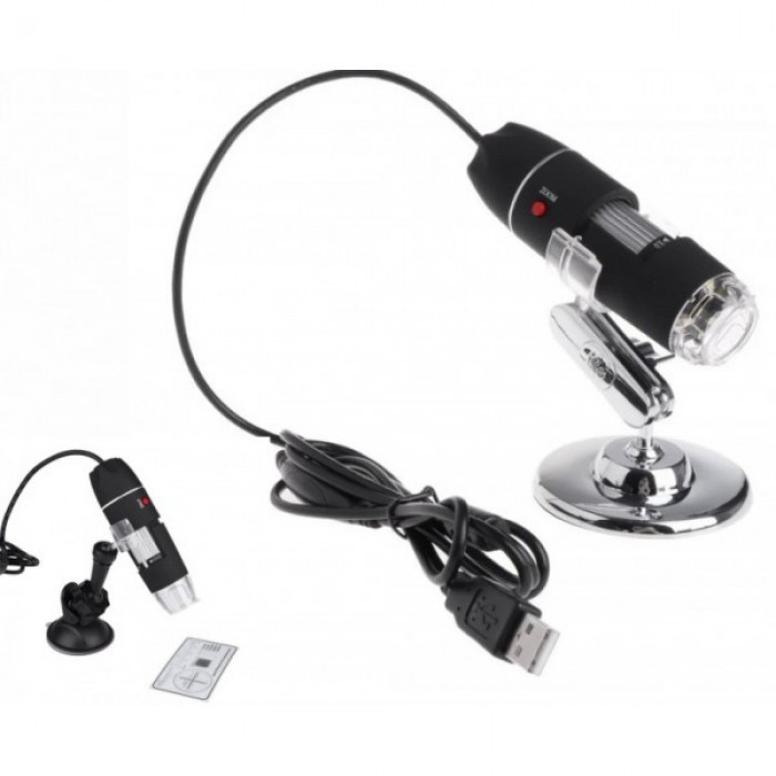 Цифровой микроскоп USB Digital Microscope zoom с Led подсветкой - фото 3 - id-p1526581162