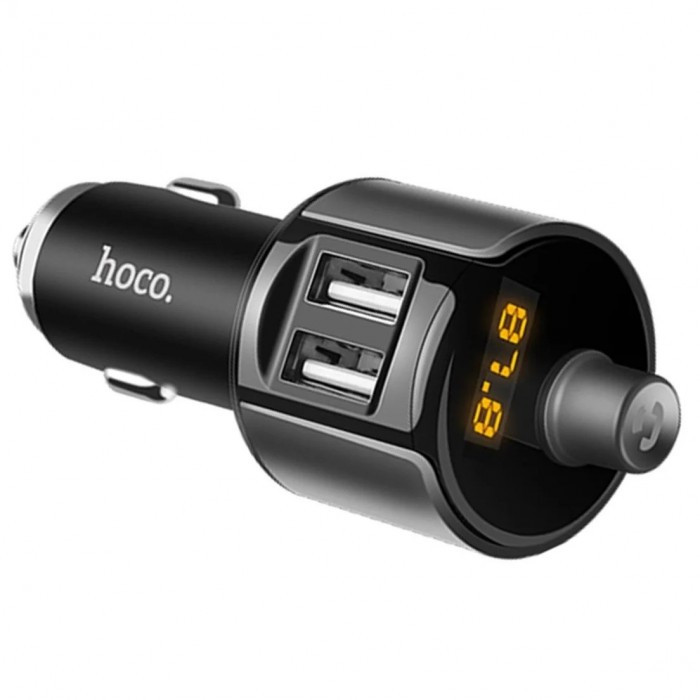 Автомобильный FM трансмиттер модулятор Bluetooth MP3 HOCO E19 - фото 2 - id-p1526594649