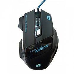 Ігрова дротова мишка Gaming mouse LED G-509-7 Чорна