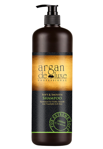 Шампунь для додання гладкості волоссю SOFT AND SMOOTH ARGAN DE LUXE (КАНАДА)500 мл