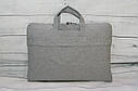 Сумка чохол для ноутбука 15,6" Сіра ( код: IBN007S2 ), фото 2