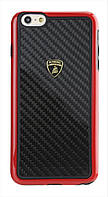 Чехол-накладка Lamborghini Elemento D2 for iPhone 6/6S, Red (LB-TPUPCIP6S-EL/D2-RD)