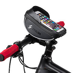 Велосумка для смартфона 6,5" на кермо Cycling ( Циклін ), вело сумка для телефону ( код: IBH013B )