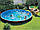 Басейн каркасний круглий Azuro 4.6 х 1.2 м  Wood з пісочним фільтром, фото 6
