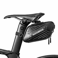 Велосумка підсідельна RockBros (РокБрос) Aero Carbon 1.5 L, сумка під сідло ( код: IBV008B )
